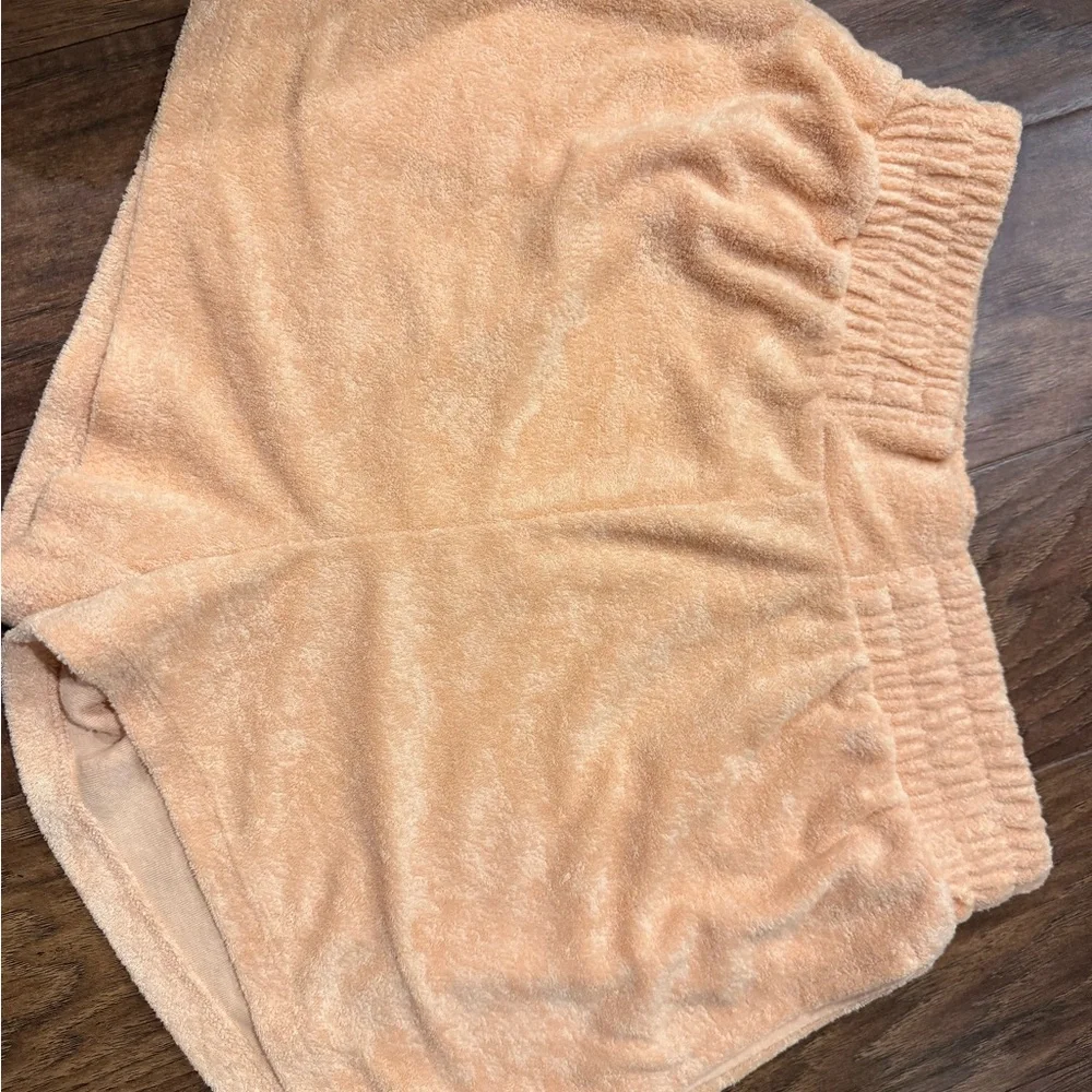 Cozy Terry Cloth shorts Bright Orange (not reflected in photo)